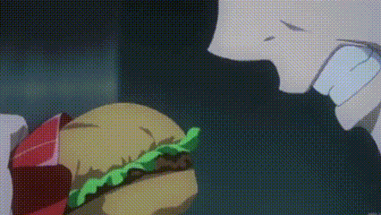 Burger Bite Beamsweep GIF - Burger Bite Beamsweep Forcing Themselves GIFs