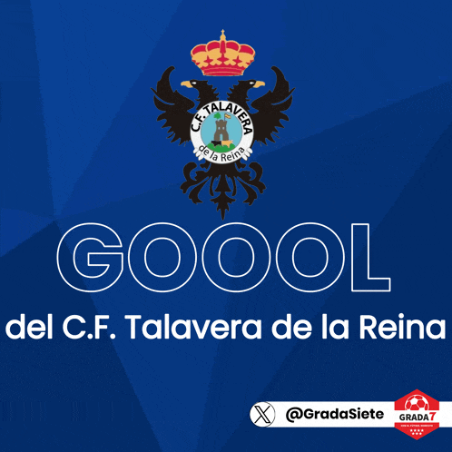 a blue background with the word goool on it