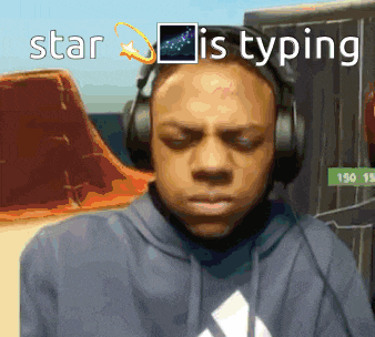a man wearing headphones with the word star above him