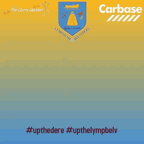 a logo for the curry garden and carbase