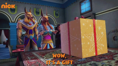 Wow Its A Gift Present GIF - Wow Its A Gift Present Tohfa GIFs