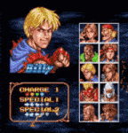 a video game character named billy is holding a fist