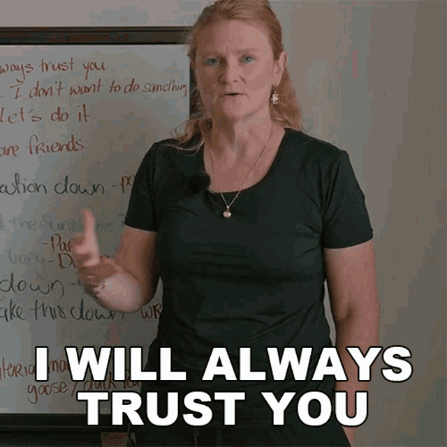 I Will Always Trust You Ronnie GIF - I Will Always Trust You Ronnie Engvid GIFs