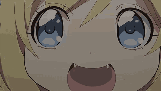 a close up of a cartoon character making a funny face