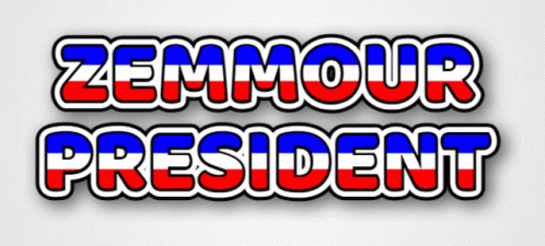 Zemmour President GIF - Zemmour President 2022 GIFs