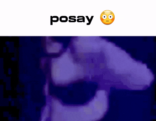 a close up of a person 's face with the word posay on the bottom
