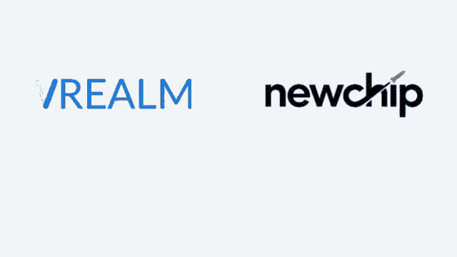 a poster for vrealm and newchip that says sat prep courses northern virginia