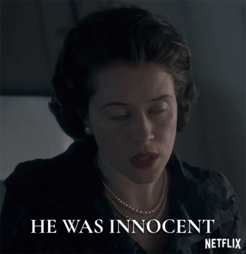 He Was Innocent Claire Foy GIF - He Was Innocent Claire Foy Queen Elizabeth Ii GIFs
