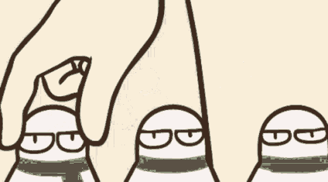 a cartoon drawing of a person laying on a blanket with the letter g on their face