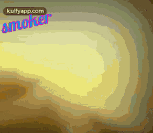 an animated image with the word smoker on the bottom