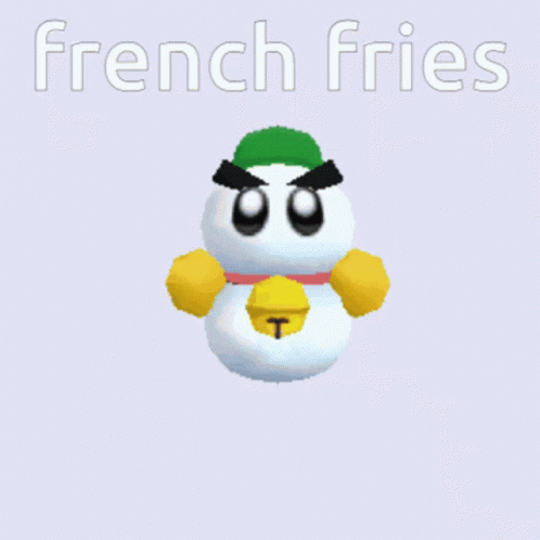 Chilly French Fries GIF - Chilly French Fries Kirby GIFs