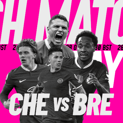 a poster for a soccer game called che vs bre