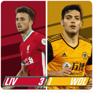 Liverpool F.C. (3) Vs. Wolverhampton Wanderers F.C. (1) Post Game GIF - Soccer Epl English Premier League GIFs