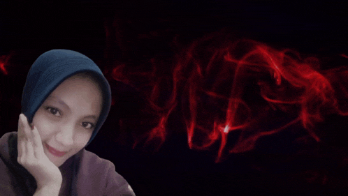 a picture of a girl with the words assalamu'alaikum on the bottom right