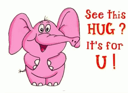 Elephant Hug GIF - Elephant Hug Its For You GIFs