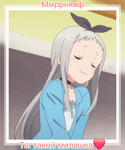 a picture of a girl with a bow in her hair is surrounded by text in russian