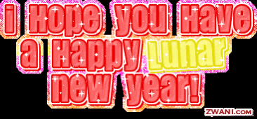 i hope you have a happy lunar new year sign