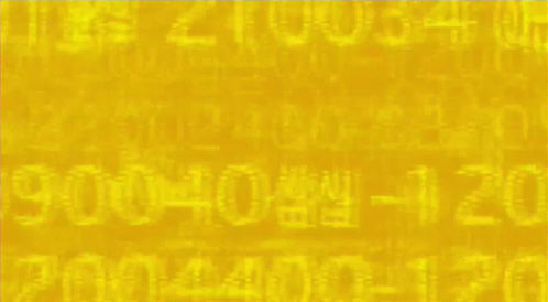 Yellow Noise Digits GIF - Yellow Noise Digits Numbers GIFs
