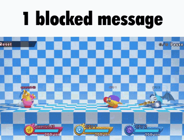 Kirby Fighters2 Blocked GIF - Kirby Fighters2 Kirby Fighters Blocked GIFs