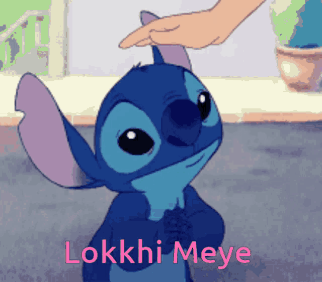 a picture of a cartoon character with the words lokkhi meye on the bottom