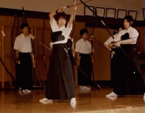 Kyudo GIF - Kyudo Japanese Martial Art GIFs