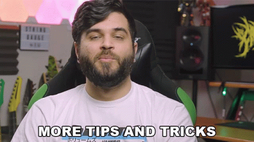 More Tips And Tricks Andrew Baena GIF - More Tips And Tricks Andrew Baena More Hints GIFs