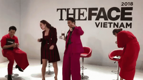 Quẩy Lên Minh Hằng Thanh Hằng The Face GIF - The Face Vietnam Quẩy Lên Nhảy Nhót GIFs