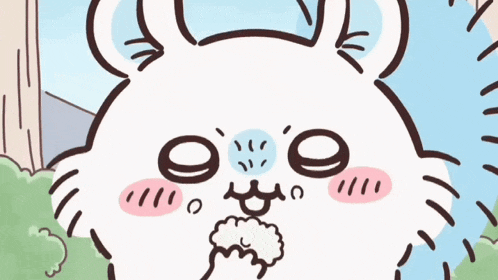 a cartoon drawing of a cat 's face with a smiley face
