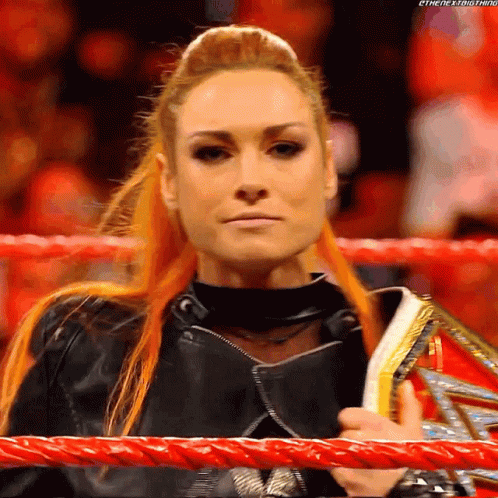 Becky Lynch Raw Womens Champion GIF - Becky Lynch Raw Womens Champion Yup Thats Right GIFs
