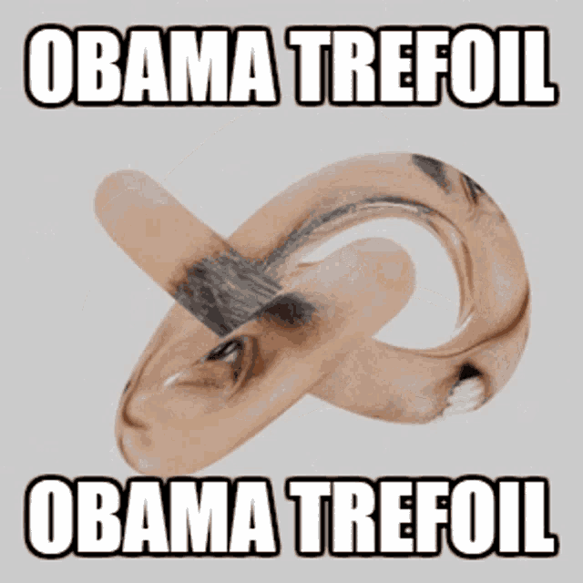 Obama Trefoil GIF - Obama Trefoil GIFs