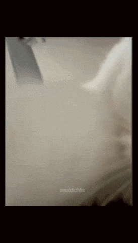 a close up of a person 's foot in a video that says ' muddchin ' on it