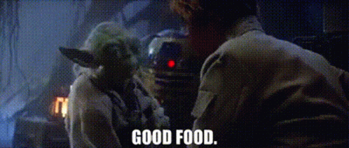 Star Wars Yoda GIF - Star Wars Yoda Good Food GIFs