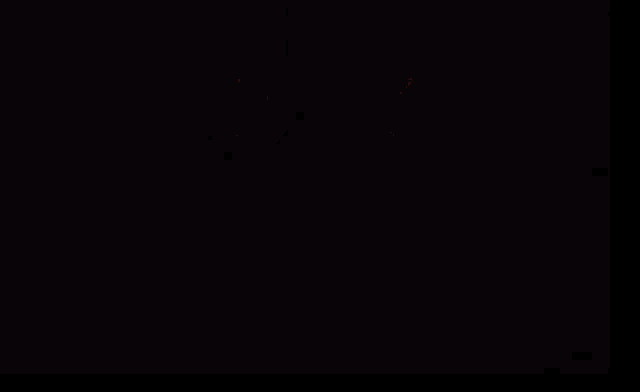 a red and black background with a blue light coming out of it