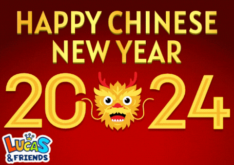 a happy chinese new year greeting card from lucas and friends