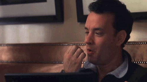 Working Youve Got Mail GIF - Working Youve Got Mail Tom Hanks GIFs