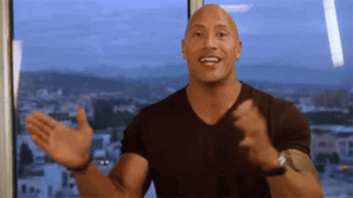 Excited Happy GIF - Excited Happy The Rock GIFs