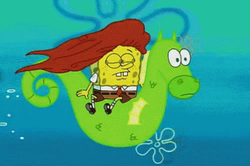 Spongebob Fabulous Hair GIF - Spongebob Squarepants Nickelodeon GIFs