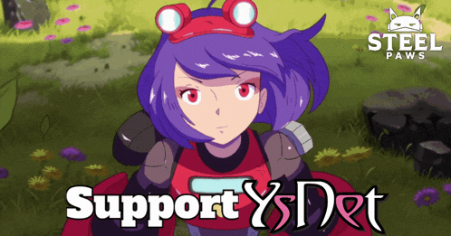 a video game called steel paws support ys det