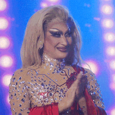 Clapping Anetra GIF - Clapping Anetra Rupaul’s Drag Race GIFs