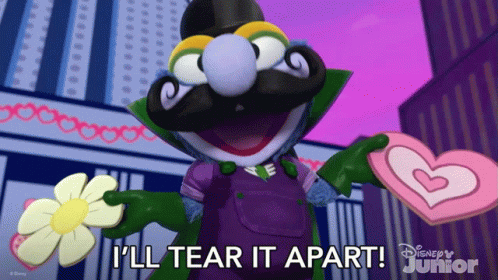 Ill Tear It Apart Dr Meanzo GIF - Ill Tear It Apart Dr Meanzo Muppet Babies GIFs