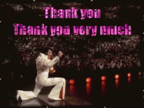 Thank You Very Much Elvis Presley GIF - Thank You Very Much Elvis Presley GIFs
