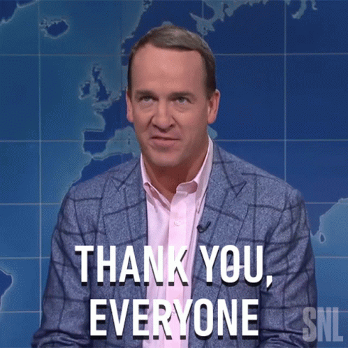 Thank You Everyone Saturday Night Live GIF - Thank You Everyone Saturday Night Live Weekend Update GIFs