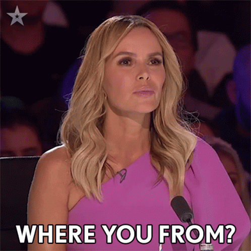 Where You From Amanda Holden GIF - Where You From Amanda Holden Bgt GIFs
