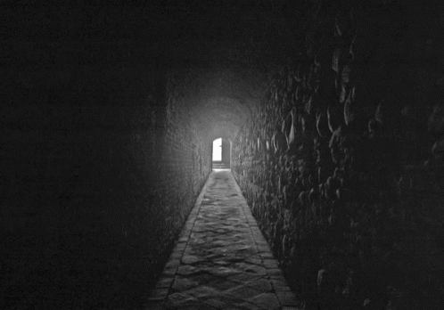 Not A Tunnell Its Dimming GIF - Not A Tunnell Its Dimming Dark Tunnel GIFs