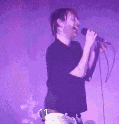 Thom Yorke Radiohead GIF - Thom Yorke Radiohead Trash GIFs