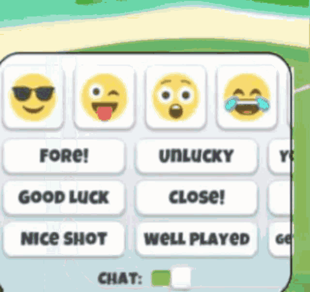 Golf Clash Cool Guy GIF - Golf Clash Cool Guy Emoji GIFs