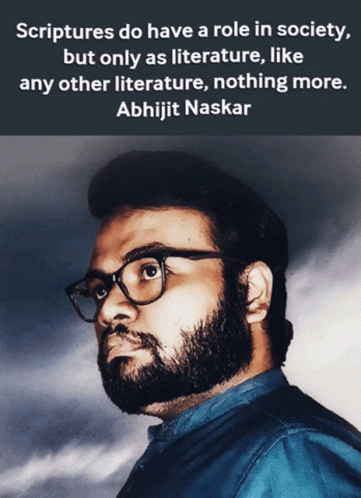 Abhijit Naskar Naskar GIF - Abhijit Naskar Naskar Atheism GIFs