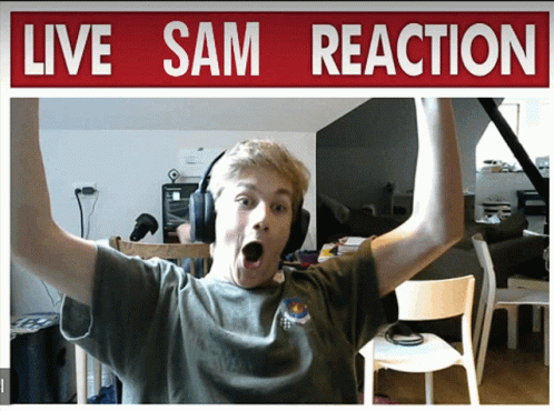 Livesamreaction My Honest Reaction GIF - Livesamreaction Live Sam GIFs