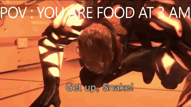 Food Memes GIF - Food Memes Metal Gear Solid GIFs
