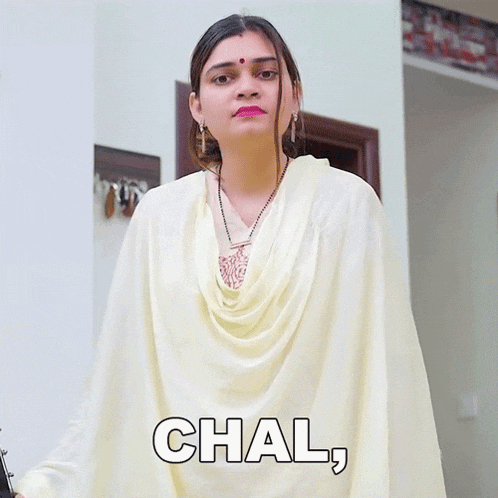a woman in a white dress is holding a guitar with the words padai kar written below her